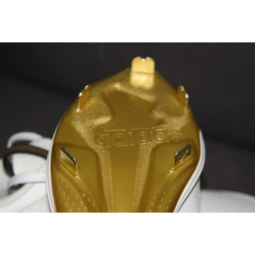 adidas White and Gold Athletic Shoes - Picture 12 of 16